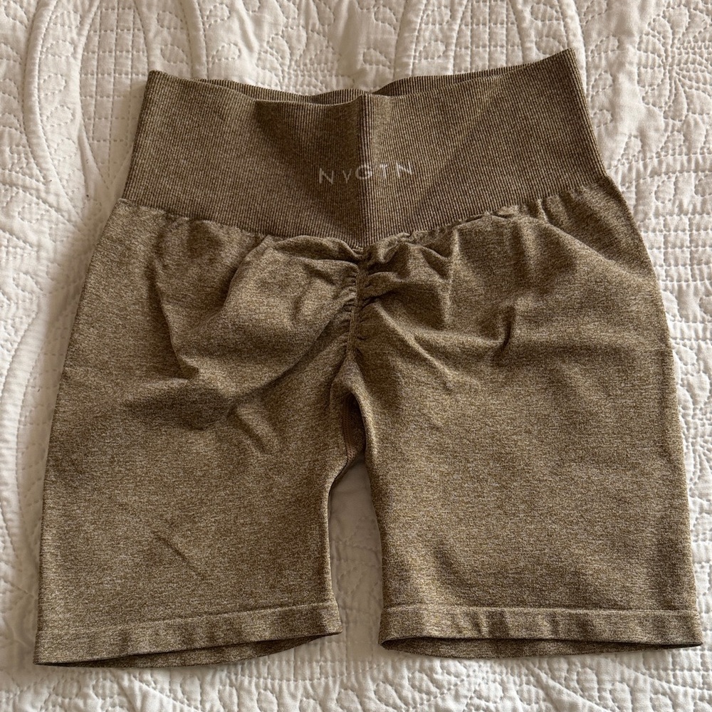 NVGTN Women's Tan Bike Shorts